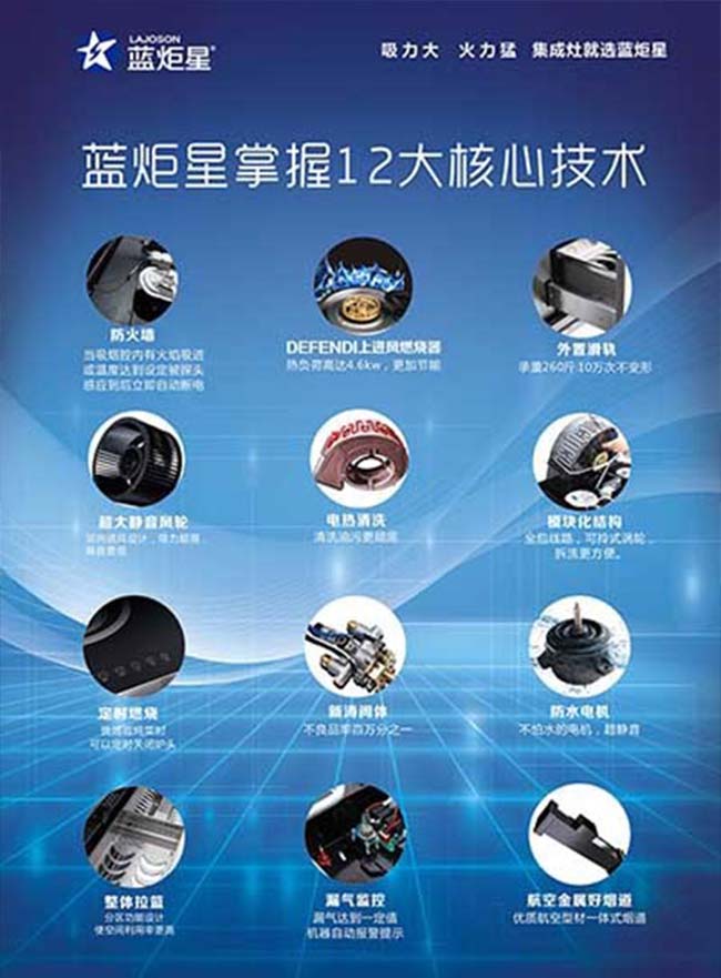 藍炬星集成灶招商電話,找集成灶加盟,加盟不后悔 集成灶加盟圖