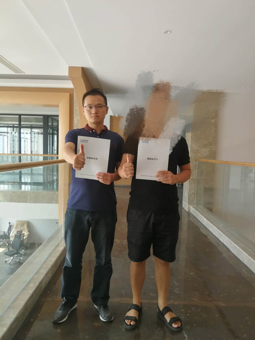 喜報，再下一城!恭喜浙江陳總成功加入藍炬星!