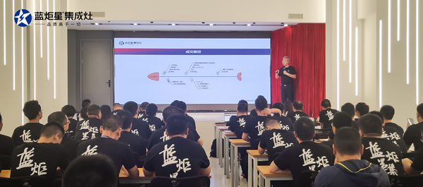 姚建永進行匯總報告和營銷策劃