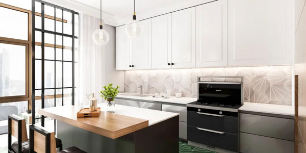 藍炬星集成灶讓油煙不再是問題