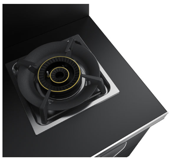 藍炬星集成灶黑鉆玻璃工藝