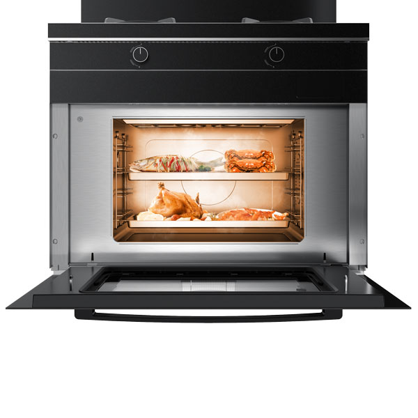 集成灶內(nèi)置蒸烤箱