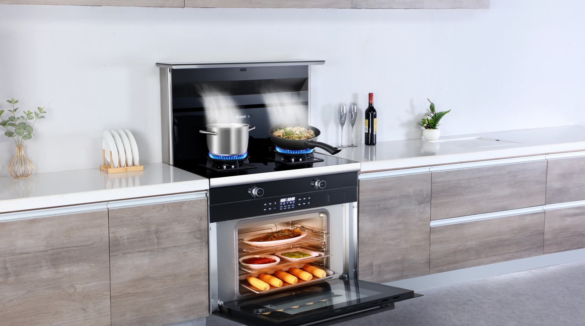 藍炬星AIoT高端集成灶