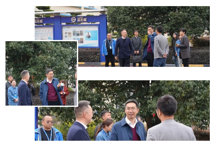 嵊州市委常委、副市長(zhǎng)李劍光一行蒞臨藍(lán)炬星走訪(fǎng)調(diào)研