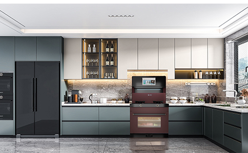 藍炬星A5智慧屏集成灶|豈止是大有所為-藍炬星智慧屏集成灶